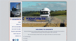 Desktop Screenshot of kencrete.co.za