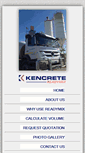 Mobile Screenshot of kencrete.co.za